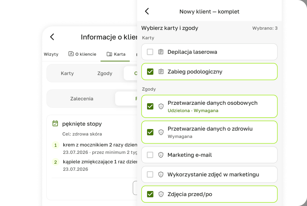 Terminka Partner: Elektroniczna karta klienta